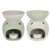 Wholesale 11cm Two Tone Ceramic Oil Burner