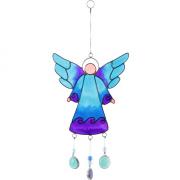 Wholesale 27cm Blue Angel Suncatcher