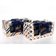Wholesale Festive Blue Scented Bowl Candle Set