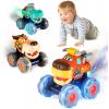 EastSun Monster Truck Pull Back Vehicles Toy Car Set (3 Pcs)