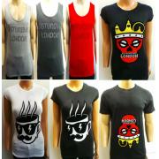 Wholesale Joblot Of 50 Disturbing London Graphic T-Shirts & Vest Tops Womens & Mens