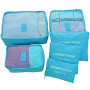 Wholesale One Off Joblot Of 14 6 In 1 Travel Storage Bags/Organisers 3 Colours