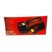 Wholesale Wholesale Joblot Of 20 Unisex 12 Way Belt Sets With Buckles