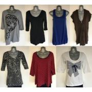 Wholesale Wholesale Joblot Of 20 Tg Ladies Tops In Mixed Styles & Sizes 10-22
