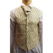 Wholesale Wholesale Joblot Of 5 Mens Wilvorst Gold On Gold Waistcoats Ex Hire 33