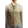 Wholesale Joblot Of 5 Mens Wilvorst Gold On Gold Waistcoats Ex Hire 33