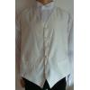 One Off Joblot Of 14 Mens Beau Monde Ivory Faint-Stripe Waistcoats