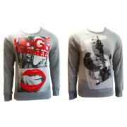 Wholesale Wholesale Joblot Of 10 Mens Gio-Goi Long Sleeve Grey Tops 2 Styles Sizes S-XL