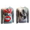 Wholesale Joblot Of 100 Mens Gio-Goi Long Sleeve Grey Tops 2 Styles Sizes S-XL wholesale top wear