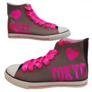 Wholesale Wholesale Joblot Of 10 Ladies Tokyo Angel Canvas Hi-Tops 