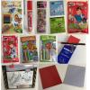 Joblot Of 252 Mixed Arts & Crafts Stock - Glue, Craft Kits, Card, Sketch Items