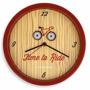 Wholesale Wholesale Joblot Of 10 Kikkerland Time To Ride Bike Wall Clock 10"