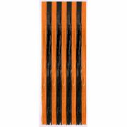 Wholesale Wholesale Joblot Of 10 Amscan Orange/Black Plastic Door Curtain 8ft X 2.44m