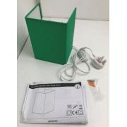 Wholesale Wholesale Joblot Of 15 Penny Wall Light Green With Shade Cable Plug & Switch