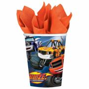 Wholesale Wholesale Joblot Of 50 Amscan Blaze Monster Machines Party Cups (Pack Of 8)