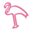 Wholesale Joblot Of 50 Amscan Flamingo Cookie Cutter 11.7cm X 9.4cm wholesale kitchen accessories