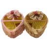 Wholesale Joblot Of 10 Madame Posh 'Semele' Trinket Baskets 2 Colours 41486 fancy goods wholesale