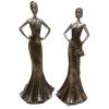 Wholesale Joblot Of 4 Madame Posh Lady In Dress Figurines 2 Styles 11932 wholesale decorative