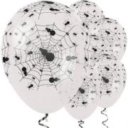 Wholesale Wholesale Joblot Of 20 Amscan Crystal Clear Spider Halloween Balloons 12"