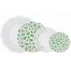 Wholesale Joblot Of 50 Amscan White And Holly Round Doilies 4 Sizes (Pack Of 40)