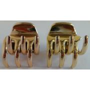 Wholesale Wholesale Joblot Of 30 Hair Claw Clips Gold & Rose Gold (Packs Of 2)