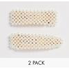 Wholesale Joblot Of 30 DesignB London Faux Pearl Hair Clip Set 2 Pack