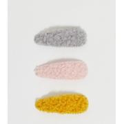 Wholesale Wholesale Joblot Of 30 DesignB London Bjorg Teddy Hair Clips 3 Pack 1553034