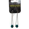 Wholesale Joblot Of 20 DesignSix Savage Earrings Silver/Turquoise 1669 wholesale jewellery