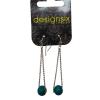 Wholesale Joblot Of 20 DesignSix Savage Earrings Silver/Turquoise 1669