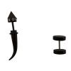Wholesale Joblot Of 30 DesignSix Black Earrings (Sets Of 2) wholesale jewellery