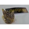 Wholesale Joblot Of 20 Designsix Gold And Crystal Albert Leaf Rings 9991 wholesale watches