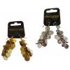 Wholesale Joblot Of 30 DesignSix Coin Drop Earrings Silver & Gold 11377 wholesale jewellery