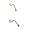 Wholesale Joblot Of 30 DesignSix Part-Spiral Body Piercings Silver & Gold