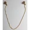 Wholesale Joblot Of 30 DesignSix London Gold Cross Collar Tips With Chain jewellery wholesale