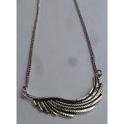 Wholesale Wholesale Joblot Of 30 DesignB London Feather Pendant Necklace Silver AM1756