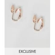 Wholesale Wholesale Joblot Of 30 DesignB Rose Gold Sleeper Earrings Clip On 1071618
