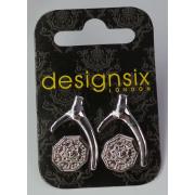 Wholesale One Off Joblot Of 31 DesignSix Ladies Silver Earring Set (2 Pairs) AM335