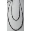 Wholesale Joblot Of 30 DesignB London Mens 2-Pack Of Chain Necklaces Gunmetal wholesale jewellery