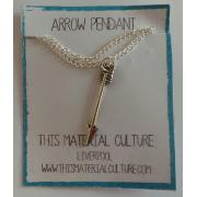 Wholesale Wholesale Joblot Of 20 This Material Culture Arrow Pendant Necklaces