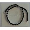 Wholesale Joblot Of 10 Estella Bartlett Black/White Suede Friendship Bracelet