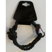Wholesale Wholesale Joblot Of 30 Black Rope Knot Bracelets With Hook Fastening