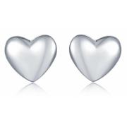 Wholesale Wholesale Joblot Of 5 MBLife 925 Sterling Silver Polished Heart Stud Earrings