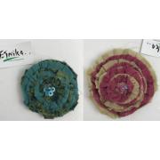Wholesale One Off Joblot Of 226 Etnika Sequin Flower Brooches/Badges 2 Colours