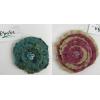 One Off Joblot Of 226 Etnika Sequin Flower Brooches/Badges 2 Colours wholesale jewellery