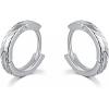 Wholesale Joblot Of 5 MBLife 925 Sterling Silver Hoop Earrings Cutting/Polished
