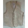 One Off Joblot Of 10 Mens Gold Chevron Waistcoats With Matching Accessories