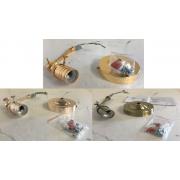 Wholesale One Off Joblot Of 25 Pathson E27/1 Lampholder With Fittings In 3 Colours