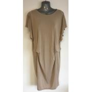 Wholesale One Off Joblot Of 7 Yuki Tokyo Ladies Carmela Dress In Beige Size 8-12