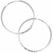Wholesale One Off Joblot Of 9 MBLife 925 Sterling Silver Endless Hoop Earrings 2" Diameter