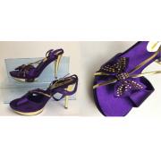 Wholesale Mixed Bundle Of 10 Wholesale Womens Shoes In Purple